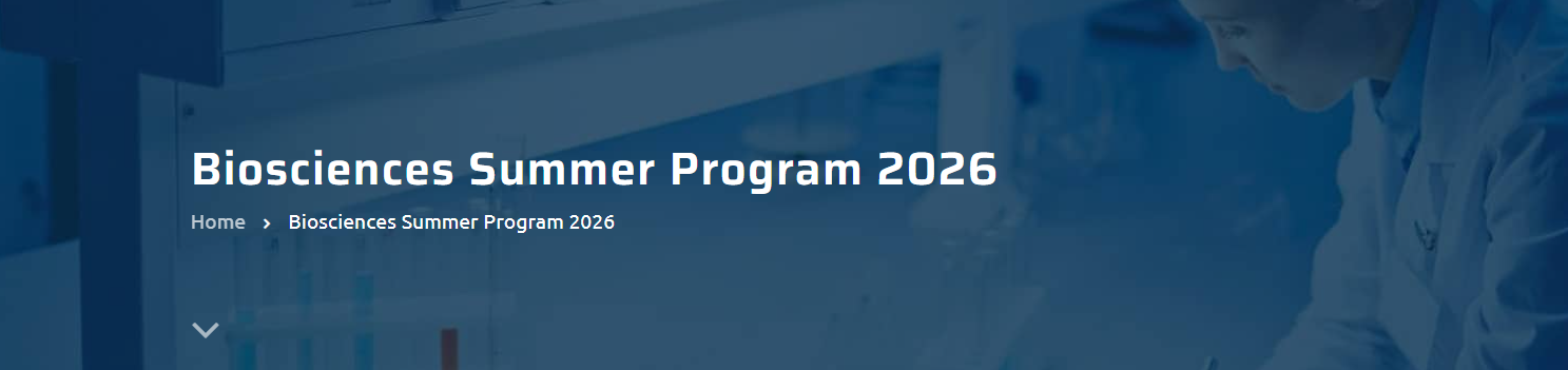 SHRM Biosciences Summer Program